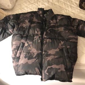 Large Camo Puffer